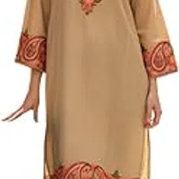 kashmir gallery Kashmiri Woolen Pheran with Traditional Embroidery-picture-12