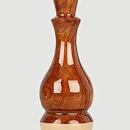 Kansa Wand Face, Foot & Body Massager with Natural Wooden Handle | Ayurvedic Detox Face Yoga Beauty Tool - Facial Neck & Under-eye Massager for Deep Relaxation and Stress Relief (Oval Shape, Brown)-picture-51