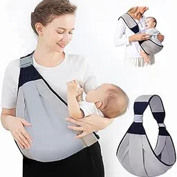 KRISHNPRIYA Infant Baby Carrier - Adjustable Baby Sling for Newborn to Toddler - Ergonomic 3D Mesh Baby Wraps Carrier - Breathable & Lightweight for 0-36 Months Baby-picture-34