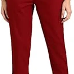 Cotton Woman Trousers Pants Regular Fit Kurti Pant Daily Office Formal Casual Use-image-12