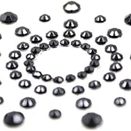 merishopp Fun Cute Crystal Rhinestone Nip Pasties Breast Sticker Products Black-picture-13