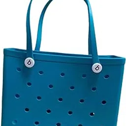 shopora Beach Tote Bag Handbag Waterproof Portable Summer Beach Pouch Kids Beach Bag Blue | Womens Handbags & Bags-picture-19
