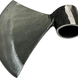 Desi Point Handmade Dhangar Style Gardening Axe (Kulhadi, Kurhad) (Without Handle) | Strong Axe Head for Gardening, Tree Cutting & Agricultural Use | 6-Month Warranty-image-8