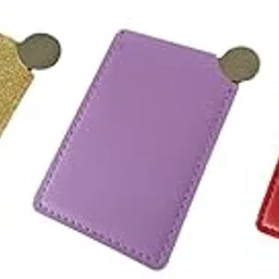 FOMIYES Stainless Steel Makeup Mirror Compact Portable High Definition Glass for Travel Pocket Purse Present Color-picture-53