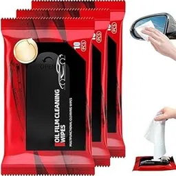 POORVIDHARA Car Glass Oil Film Removal Wipes, Automotive Oil Film Cleaning Wipes for Windshield, Window Wipes Car Glass Cleaner Wipes, Multifunctional Wet Wipes for Quick Cleaning Oil Film-picture-22