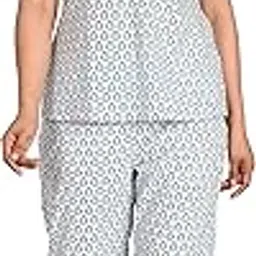 Women's Pure Cotton Bird Printed Night Suit Top and Pyjama Set.-picture-50