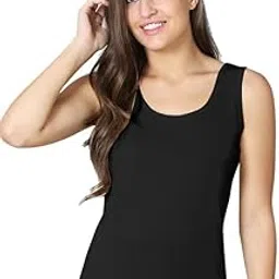 vstar V-Star_Julia_Short Length Regular fit Tank top with Round Neckline & Contoured Armholes-picture-10