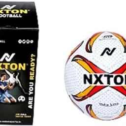 NXTON NX-1057 India King Football 5 No. Synthetic Rubber 3 Ply Indoor and Outdoor Play with Latex Bladder-picture-15