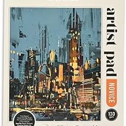 Scholar Artist Pad (130 GSM Natural Shade Cartridge Paper) (A4) (Pack of 2)-picture-40