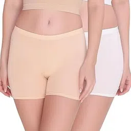Women's Cotton Lycra Boyshort Panty (Pack of 2) Size M to XL-image-15