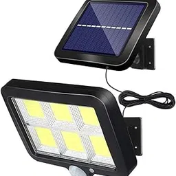 SENVOX 120 Bright COB LED Solar Light with Motion Sensor & 3 Lighting Modes | Waterproof Solar Light + Adjustable Solar Panel Separate Design with 4m Cable for Outdoor, Garden, Balcony-picture-25