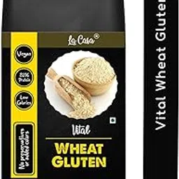 La Casa Premium Vital Wheat Gluten | 75% + Protein | Unbleached & Natural | 400g |-picture-32