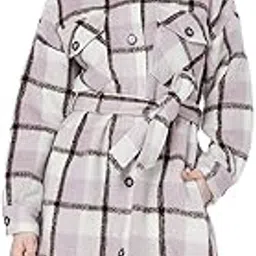 vero moda Women's Polyester Knee Length A-Line Coat image 1