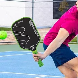 MERISHOPP Pickleball Paddle Nonslip Racquet for Exercise Outdoor Activities Practicing Green | Lightweight & Durable | Professional Rackets-picture-21