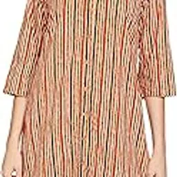 amazon brand - myx Women's Print Cotton Regular Fit Kurta-picture-27