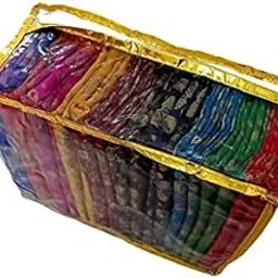 cotton colors Women's Cotton Blend Unstitched Blouse Materials 100 Centimetres Each - Multicolor, Free Size (Pack of 10 Pieces) -GA14-picture-35