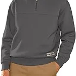 ftx Men Solid Fleece Fabric High Neck Full Sleeve Multicolor Sweatshirt-picture-49