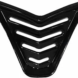 Sorax Front Nose Air Intake Cover Filter Nose Grill Protect from Dust for Yamaha R15 V3 (Black)-picture-33