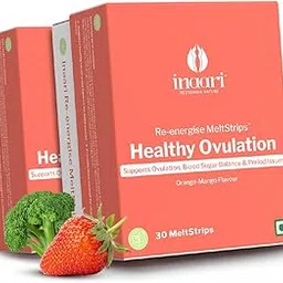 Inaari Re-energise Oral Strips | Nutrition For Women Planning Pregnancy | Plant-Based | Free Travel Pouch | 1 Pack: 30 Oral Strips (Pack of 2)-picture-26