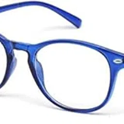 Glasswear Reading Glasses For Men 1.00 1.25 1.50 1.75 2.00 2.25 2.50 2.75 3.00 3.25 3.50 3.75 4.00 Round Blue Transparent Frame Anti Glare Reading Glasses For Men And Women Anti Reflection-picture-57