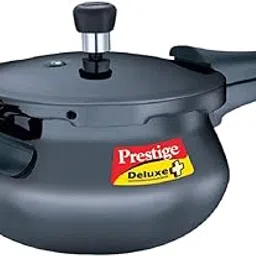 Prestige Deluxe Plus Hard Anodised Aluminium Outer Lid Pressure Cooker Handi, 3 Litre, Black, 3 Liter-picture-23