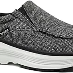 xpacs Men's Orthopedic Super Soft Loafers, Cushioned Casual Shoes with Eva Rebound Sole, Comfortable Arch Support Canvas Shoes for Foot and Heel Pain Relief image 1