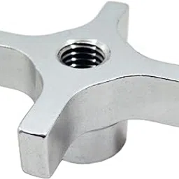 JW Winco Aluminum 6063-T5 Clamping Tapped Hand Knob, Threaded Through Hole, 3/8"-16 Thread Size x 1" Thread Depth, 2" Head Diameter (Pack of 1)-picture-16