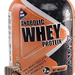 Aesthetics Nutrition Anabolic Whey Protein, 2 kg, Whey Isolate and Concentrate Formula (2 kg, Rich Chocolate)-picture-40