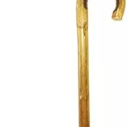 Rana Creation Mart, Curved Handle Wooden Walking Cane with Rubber Tip - Fashionable, Traditional Style Walking Stick for Men and Women, 36 Inch Height, Light Brown/Tan-image-24