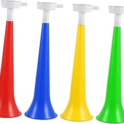 PartyToko Sports Game Trumpet, Noise Maker Best for Football Fans Football Match Cheering Horn (Color Random) 3 pcs-picture-25