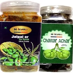MonBangla Authentic Bengali Homemade Achar Combo -Chalta Achar(200G)+Jalpai Achar (200GX2)-picture-36