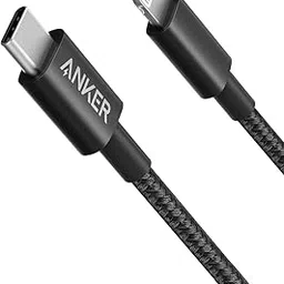 Anker New Nylon USB C to Lightning Cable, Apple MFi Certified for iPhone 14 Series, and More (3.3FT, Black)-picture-46