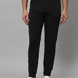 veltick Men's Comfort Fit Lycra Blend Trousers-picture-26