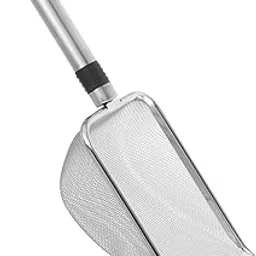 balacoo Stainless Steel Reptile Sand Scoop Litter Cleaner for Turtles Lizards Snakes and Mesh Design for Easy Excrement Removal Terrariums and Reptile Houses-image-4