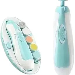 Baby Electric Nail Trimmer for Baby Nail Cutter for New Born Baby with 6 Grinding Heads Automatic Set Safe Nail Trimmer Kit for Kids Toddler Toes and Fingernails(Multicolor KIT) Nil Exporttanza-P3887-picture-22