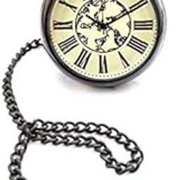 Royal Gold Globe Dial Antique Pocket Gandhi Watch Royal Look Indian Handicraft Premium Gift Item-image-66