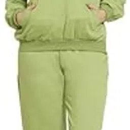 women regular cord set fleece winter wear hooded cord set hoodie With jogger plus size & regular size for womengirl-image-12