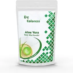 De Coloress Aloe Vera Wax Powder for Hair Removal | Fine Powder Blend for Use on Arms, Legs, Underarms & Body | Unisex Grooming Formula (100g)-picture-30