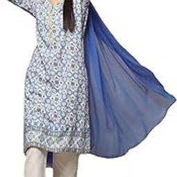 biba Women Rayon Straight Kurta Pant Suit Set-picture-40