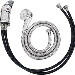 Saloony Brass Salon Shower/Hairdressing Salon Wash Basin Hose Sparyer/Shampoo Spray Head for Hair Salon Use-image-32
