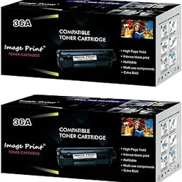 36A/CB436A Black Toner Cartridge Compatible @ HP Laserjet P1500, 1505, 1505n, M1120, M1522, M1550, M1120n, M1522n, M1522nf Printers (Pack of 2)-picture-14
