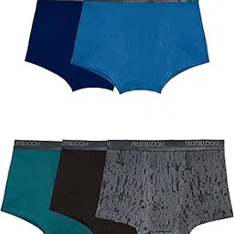 fruit of the loom Men's 360 Stretch Boxer Briefs (Quick Dry & Moisture Wicking), Regular Leg-picture-40