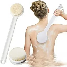 Long Handle Bath Brush for Back Scrubbing, Soft Bristles, Body Cleansing and Exfoliating-picture-49
