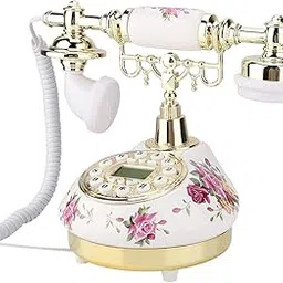 UniMarket® Antique Telephone, Fashionable Multi-Angle Smart Screen Telephone for Dial Number for Family for Office Telephone for Friends' image 1