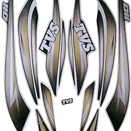 Motorcycle Bike Body Fancy Wrep Stickers & Decals kit Stickers for Star City+ (EST24921TS00)-image-3