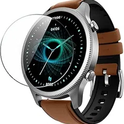 VIYAN (PACK OF 2) TPU Screen Protector Compatible with NoiseFit Halo 1.43 With Full Glass Coverage (Except Edges)-image-63