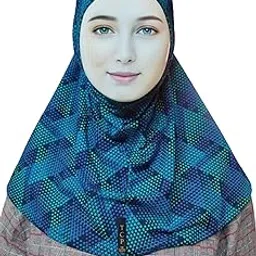 tcp theclothespeople Chic and Trendy Printed Mini Hijab for Fashion-Forward Teens - Ages 16 and Up-picture-31