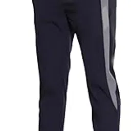 Fedsho Men's Lycra Solid Jogger Pants with Elastic Waistband and Pockets-picture-14