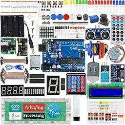 IDUINO Ultimate Starter Kit for Arduino UNO R3, LCD1602, Servo Motor, Relay, Processing and C Code, Beginner Starter Kit, multi-picture-60