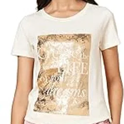 honey by pantaloons Women's Solid Regular Fit T-Shirt-picture-29